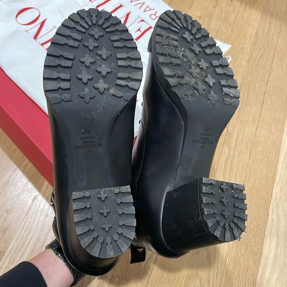 Valentino Rockstud Combat Boots - Picture 7 of 11